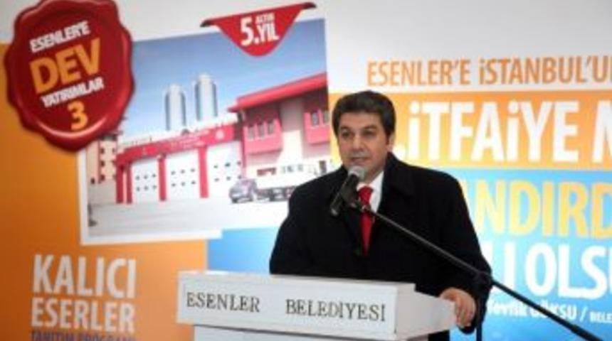 Esenler İtfaiye &Uuml;ss&uuml; Tanıtıldı