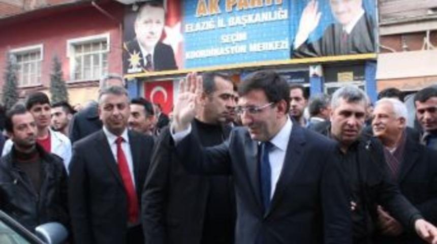 Kalkınma Bakanı Cevdet Yılmaz Elazığ'da