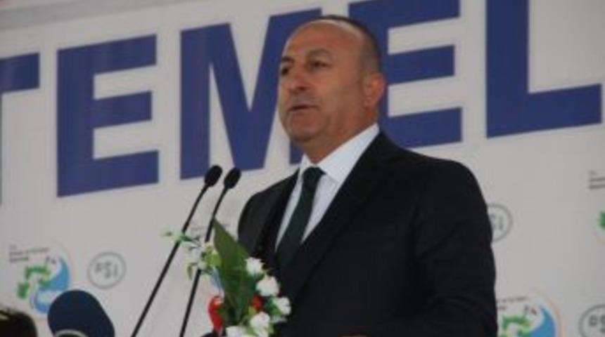 Bakan Eroğlu Ve &Ccedil;avuşoğlu Antalya&rsquo;da Temel Attı