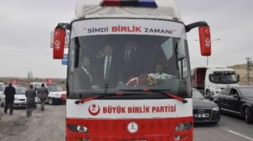 Bbp Genel Başkanı Destici Nevşehir&rsquo;de