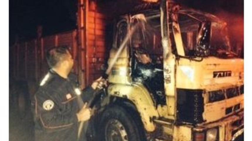 Park Halindeki Kamyon K&uuml;le D&ouml;nd&uuml;