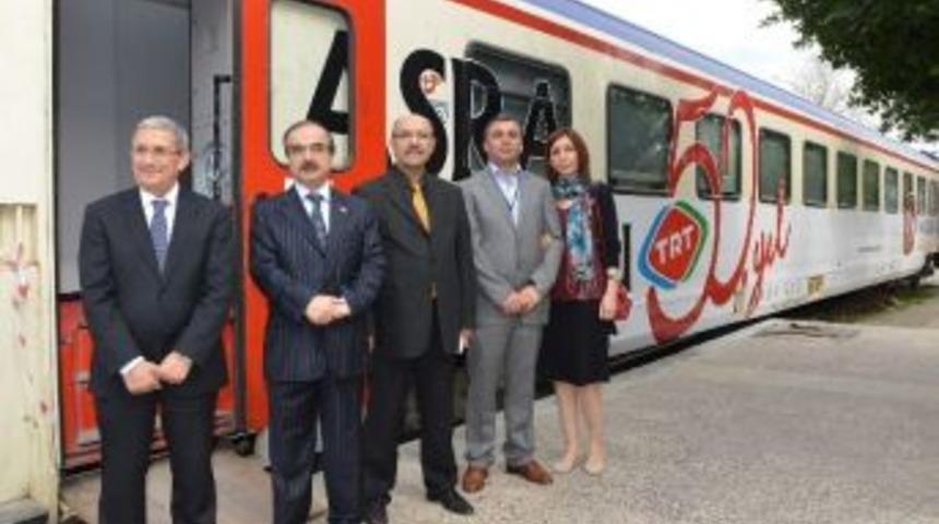 Trt Yayıncılık Ve Tarih M&uuml;zesi Vagonu Adana'da