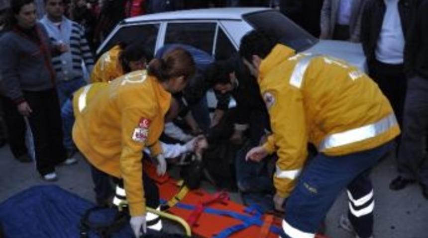 Nazilli&rsquo;de Trafik Kazası; 1 Yaralı