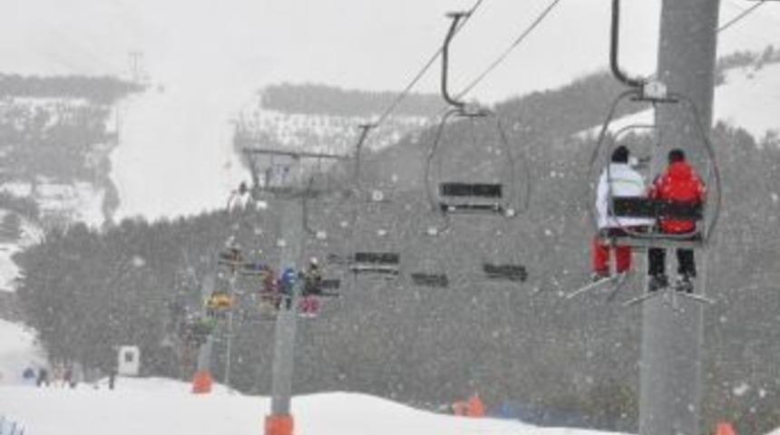 Kar Yağarken Kayak Keyfi