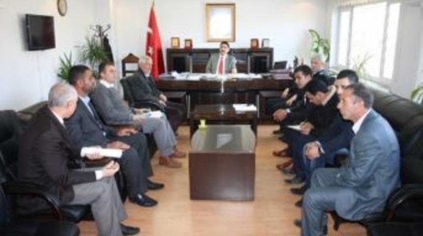 Dicle İl&ccedil;esinde Se&ccedil;im G&uuml;venliği Toplantısı