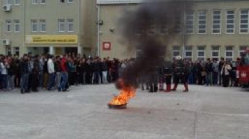 Burhaniye&rsquo;de Tatbikat Heyecanı