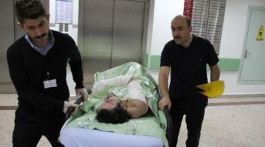 Elektrik Akımına Kapılan İş&ccedil;i Ağır Yaralandı