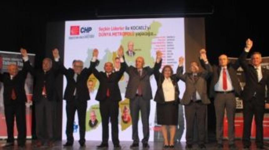 Chp Kocaeli B&uuml;y&uuml;kşehir Belediye Başkan Adayı Tahsin Tarhan Projelerini Tanıttı