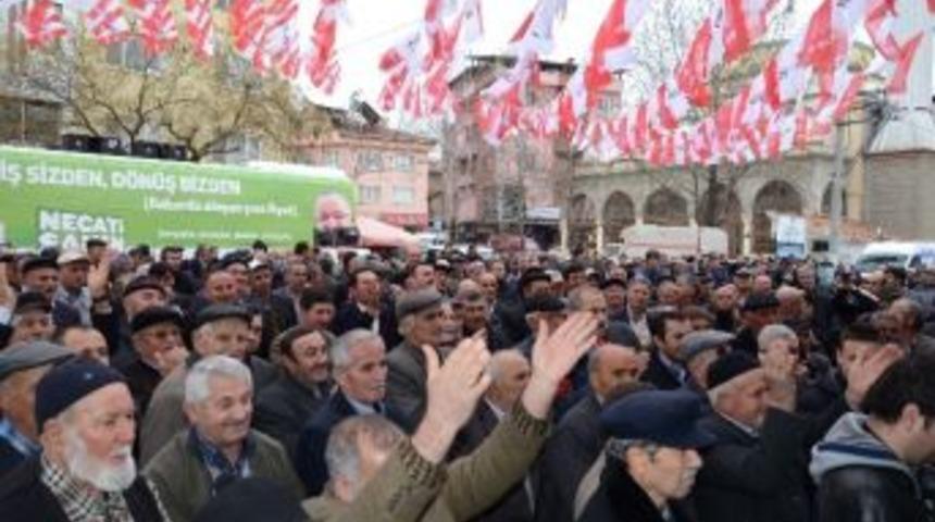 Necati Şahin&rsquo;e Dağ Y&ouml;resinde Yoğun İlgi