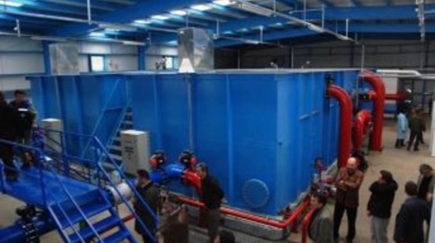 Hacımercan İ&ccedil;mesuyu Arıtma Tesisi A&ccedil;ıldı