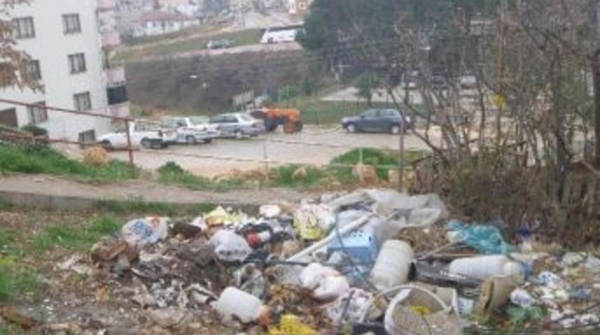 Bilecik&rsquo;te Boş Arsalar &Ccedil;&ouml;pl&uuml;ğe D&ouml;nd&uuml;