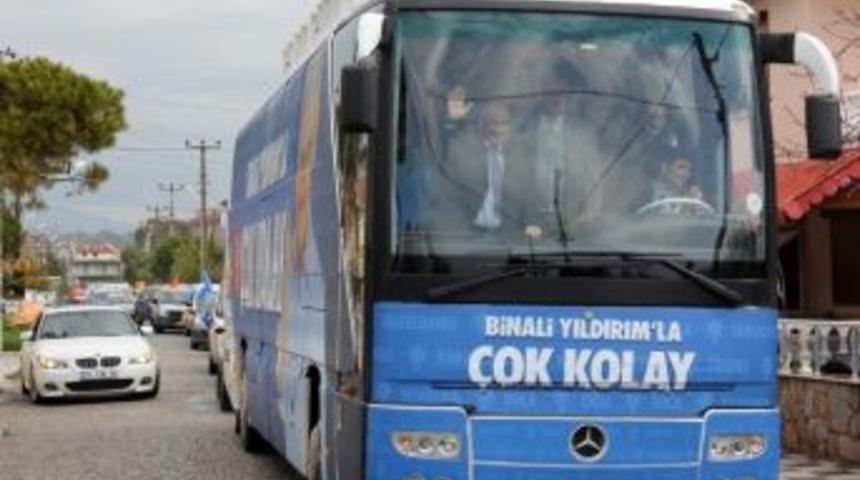 Dikili Ak Parti&rsquo;den Miting Gibi Se&ccedil;im B&uuml;rosu A&ccedil;ılışı