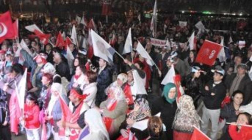 &Ouml;demiş Chp&rsquo;den Coşkulu Tanıtım Ş&ouml;leni