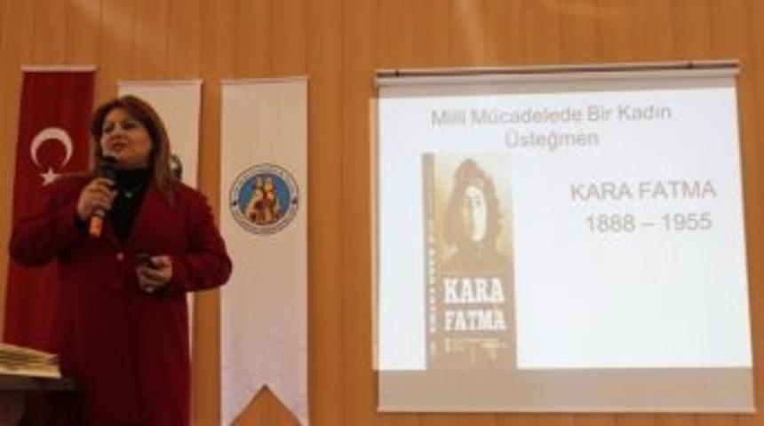 Yazar İlknur Bektaş, &lsquo;kara Fatma&rsquo; Konulu S&ouml;yleşiye Katıldı