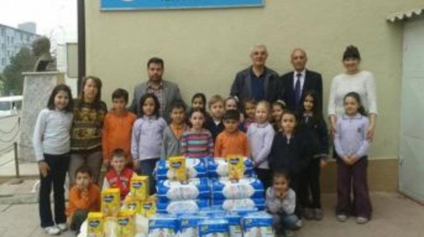 Osmangazi İlkokulu'ndan 'bir Umut Da Sen Ol' Kampanyasına Destek