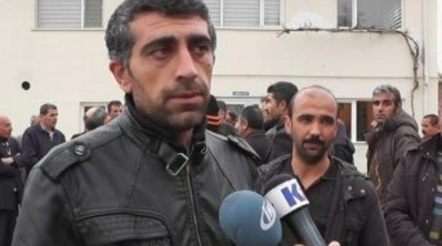 Karayolları Taşeron Firma &Ccedil;alışanları İş Bırakma Eylemi Yaptı