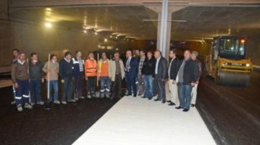 Sular Alt Ge&ccedil;idi Asfaltlandı