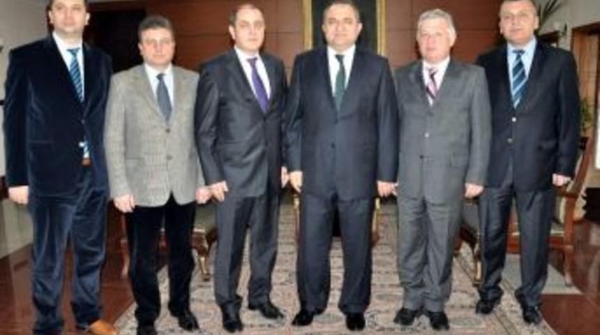 Muhasebecilerden, Vali Kaban&rsquo;a Ziyaret