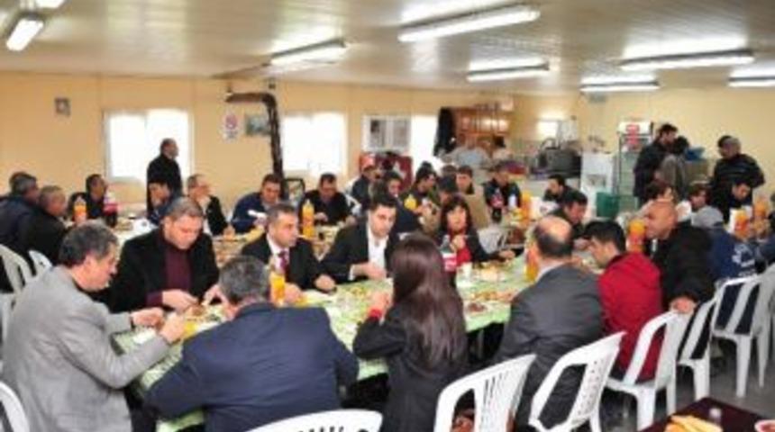 Başkan &Ccedil;alkaya'ya İş&ccedil;i Dopingi