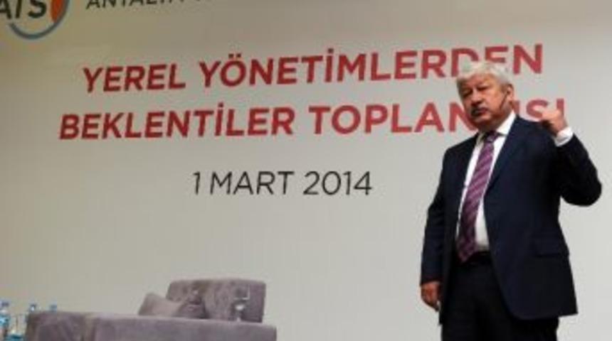 Başkan Akaydın İş Adamlarına Projelerini Anlattı