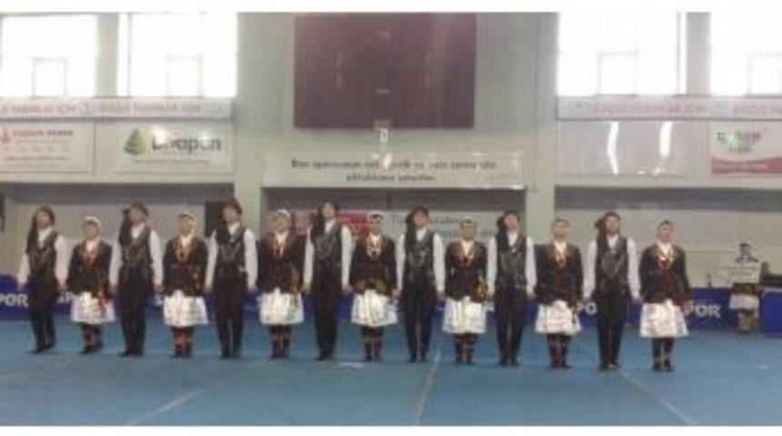 D&uuml;zce Halk Oyunları İl Birinciliği Yapıldı