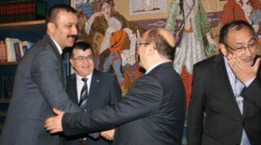 Muhasebecilerden Meslektaş Başkan&rsquo;a Ziyaret