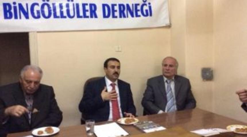 K&ouml;ksal, Bing&ouml;ll&uuml;ler Derneği&rsquo;ni Ziyaret Etti