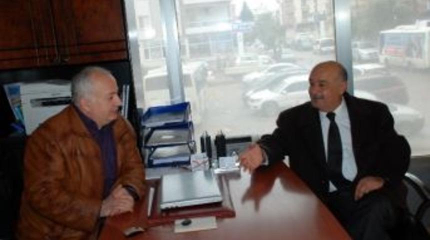 Başkan Kamacı&rsquo;dan Didim Gazeteciler Cemiyeti'ne Ziyaret.