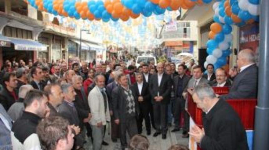 Ak Parti Vakfıkebir Ve &Ccedil;arşıbaşı İl&ccedil;elerinde Se&ccedil;im İrtibat B&uuml;rolarını A&ccedil;tı