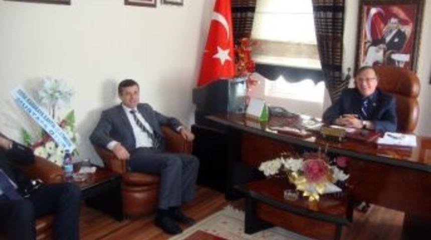 Didim Esnaf Odası Vergi Dairesi Heyetini Ağırladı