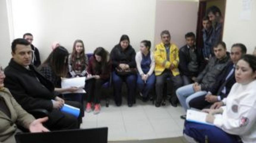 İl Sağlık M&uuml;d&uuml;rl&uuml;ğ&uuml;nden "beyaz Kod Eğitimleri"