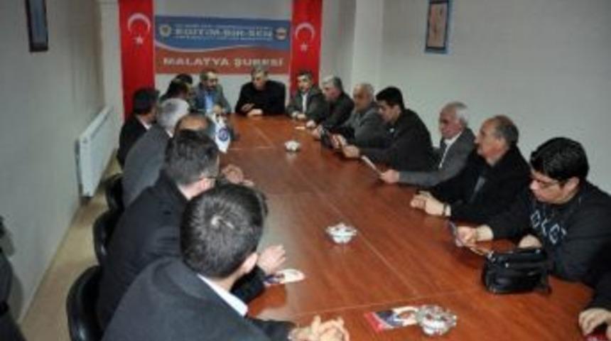 Erkal, Memur-sen Malatya Şubesini Ziyaret Etti