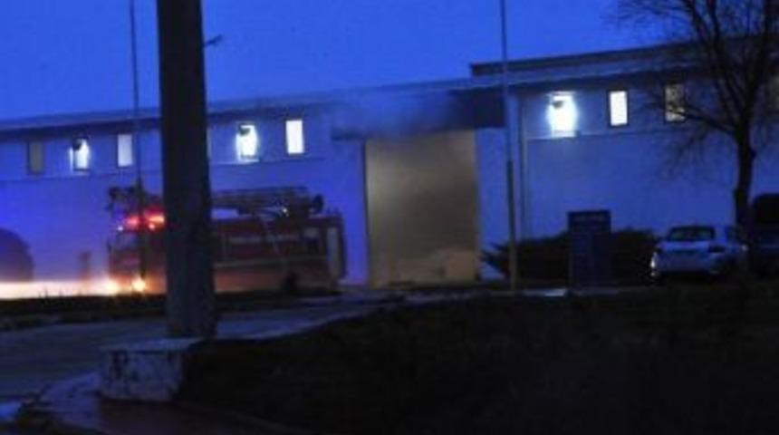 Kırklareli&rsquo;de Fabrika Yangını