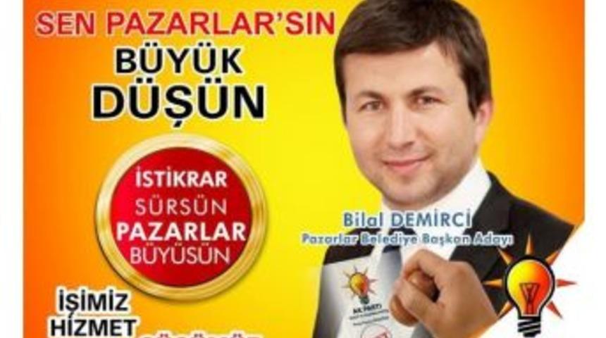 Bilal Demirci, K&uuml;tahya&rsquo;nın En Gen&ccedil; Başkan Adayı
