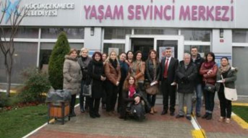 Yaşam Sevinci Merkezine Almanya&rsquo;dan Ziyaret