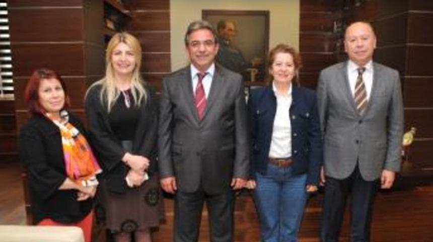 Aliv Y&ouml;netimi Başkan Budak&rsquo;ı Ziyaret Etti