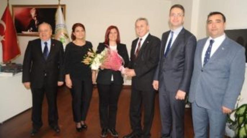 Muhasebecilerden Başkan &Ccedil;er&ccedil;ioğlu&rsquo;na Ziyaret