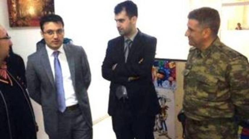 Hani Kaymakam Sarı'dan Lice Kaymakamı Efendioğlu'na Ziyaret