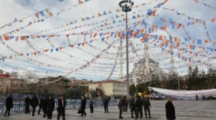 Başbakan Erdoğan&rsquo;ın Kırıkkale Mitingi İ&ccedil;in Hazırlıklar Tamamlandı