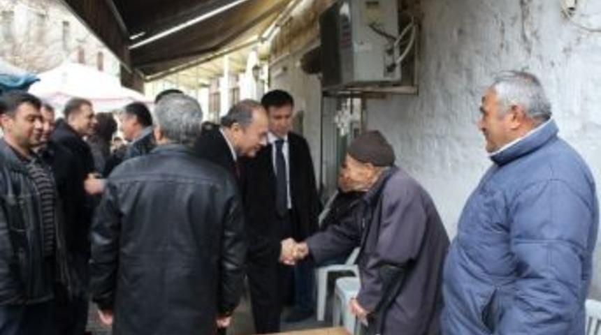 Karaosmanoğlu Esnafı Ziyaret Etti