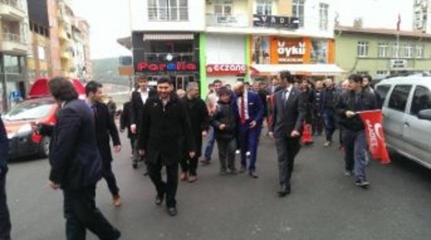Saadet Partisi Se&ccedil;im &Ccedil;alışmalarına Devam Ediyor