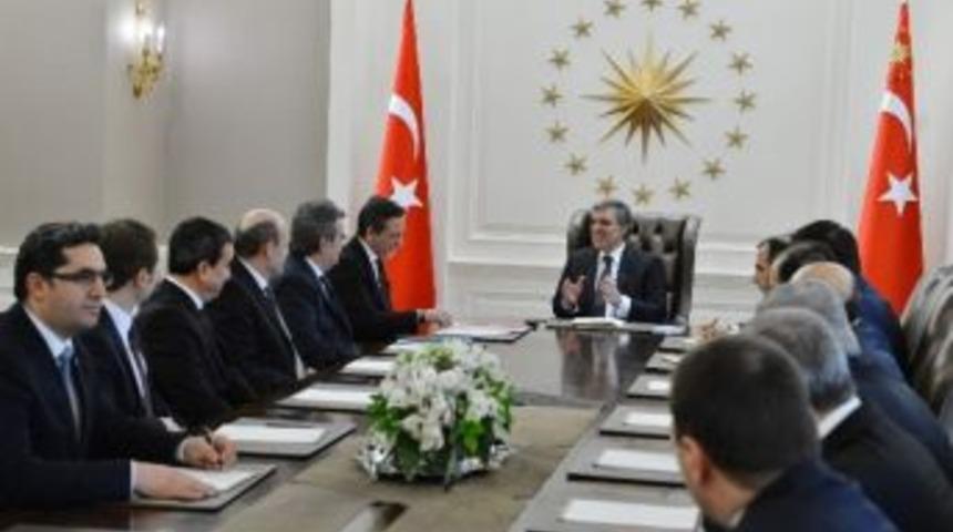 Bursalı Sanayiciler G&ouml;kmen Projesini Cumhurbaşkanına Anlattılar