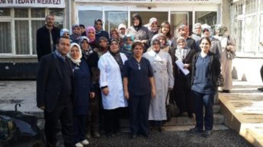 Elazığ'ın Beldelerinde Kanser Taraması Devam Ediyor