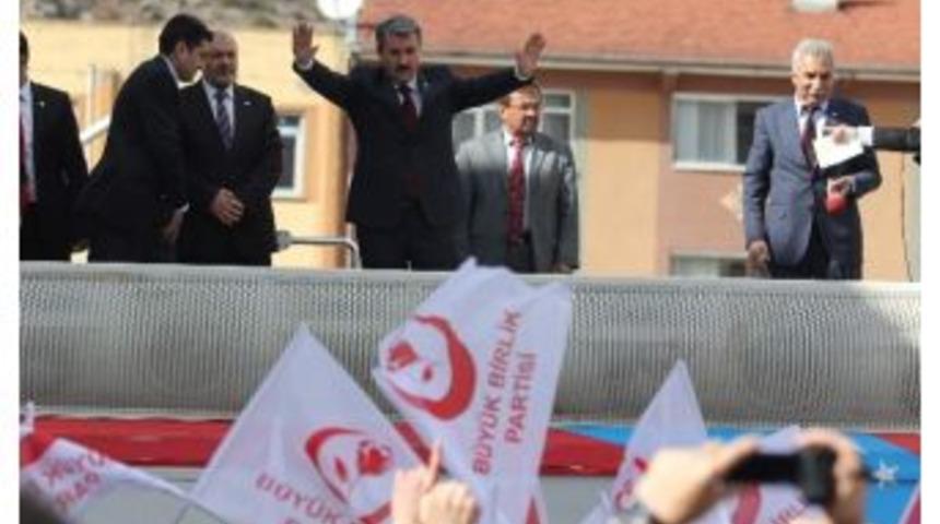 Bbp Genel Başkanı Mustafa Destici: