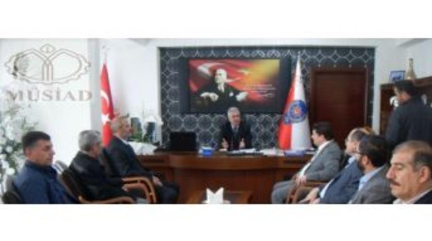 M&uuml;siad Y&ouml;netiminden Emniyet M&uuml;d&uuml;r&uuml; Uluayak&rsquo;a Ziyaret