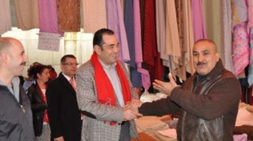 Mahir Altan Pazaryerini Ziyaret Etti