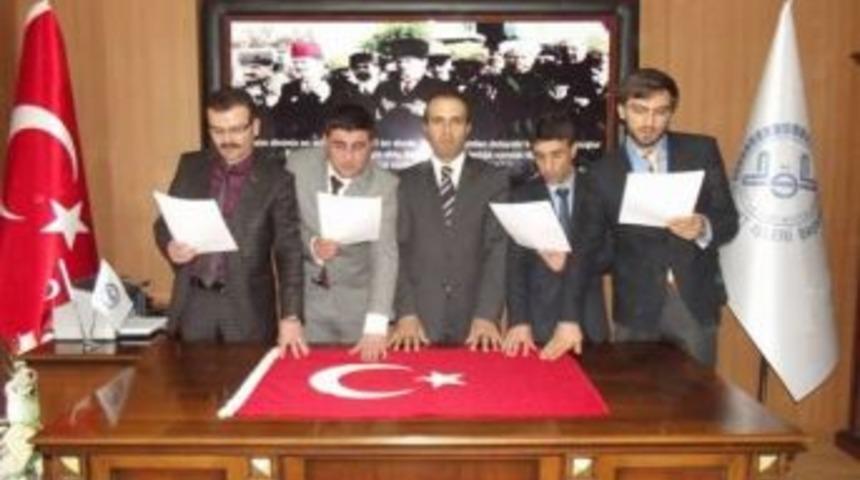 &Ccedil;atak&rsquo;ta Aday İmamlar Yemin Etti