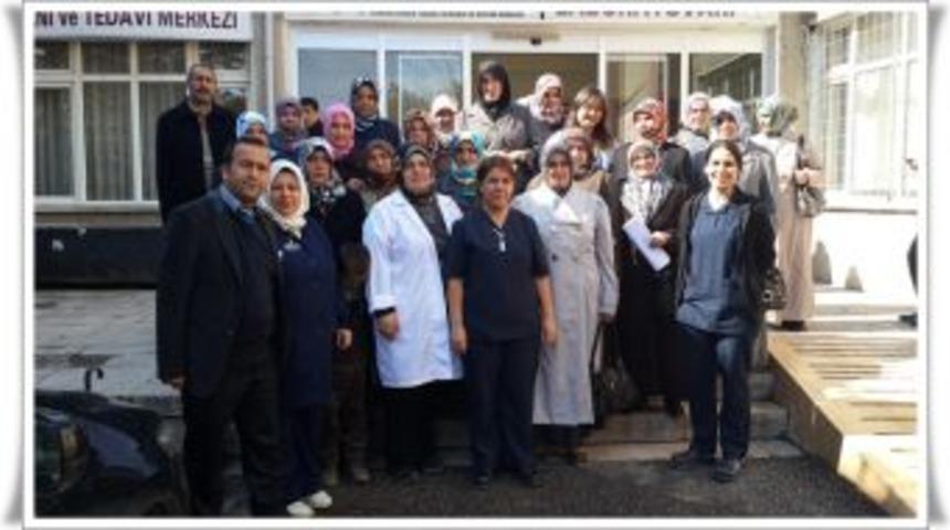 Elazığ'ın Ak&ccedil;akiraz Beldesinde Kanser Taraması