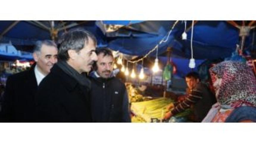 Başkan Alemdar Esnaf Ve Vatandaşlarla Buluştu