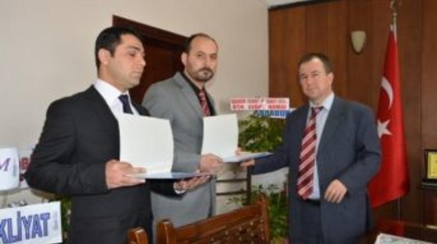 Başarılı Polislere Teşekk&uuml;r Belgesi